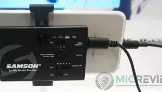 We review the all new Samson Go Mic Mobile wireless smart phone microphone