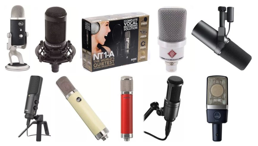 Our guide on the best rap vocal microphones in the market